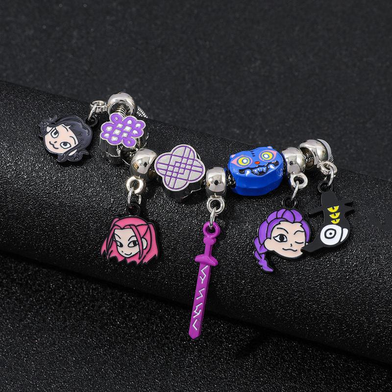 KPop Demon Hunters-Inspired Charm Bracelet